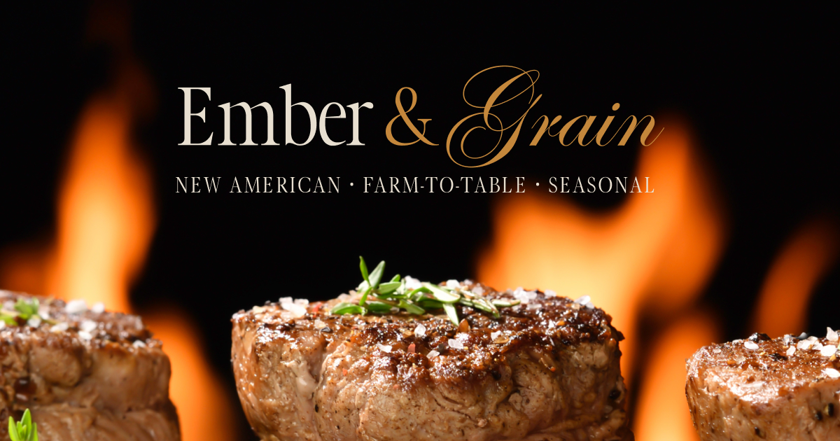 Ember & Grain — restaurant brand identity